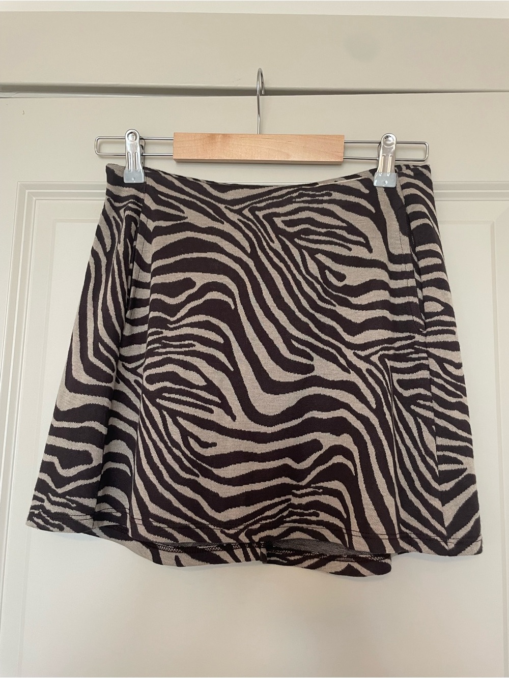 Altar'd State Zebra Mini Skirt
